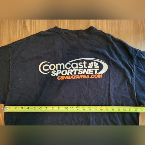 San Francisco Giants Shirt Mens XL Authentic Fans CSNBAYAREA Comcast Sportsnet - Picture 7 of 10